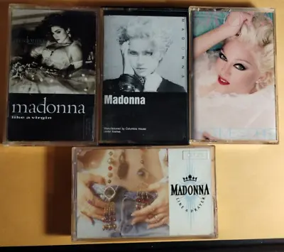Madonna 4x Cassette Lot: As Shown Tested Good! • $9.50