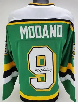 Mike Modano Signed Minnesota North Stars Jersey (JSA COA) 1988 #1 Pick / Center • $119.95