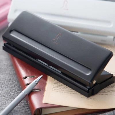 Paper Punch 6 Hole Loose Leaf Standard Puncher Adjustable Binding Stationery.YU • $28.73
