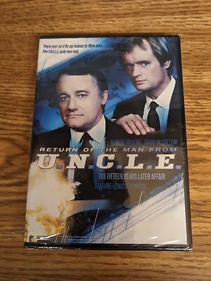 Return Of The Man From UNCLE | Robert Vaughn | DVD 1983 | Factory Sealed • $39.99