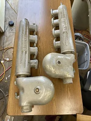 BBC Panther Exhaust Logs W/ Snails Manifolds Marine Jet Boat • $350