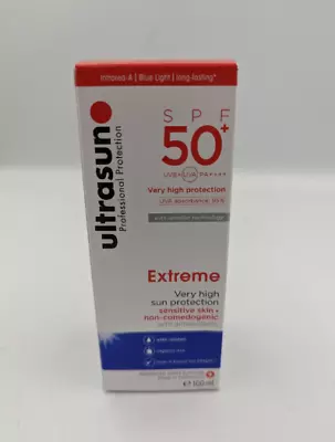 ULTRASUN Extreme Spf 50+ VERY High Protection 100ml Brand NEW With FREE Delivery • £15.99