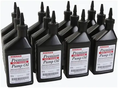 $137.31 • Buy Robinair Vacuum Pump Oil 13119 Case Of 12/16Oz