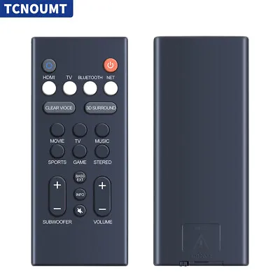 New YAS-209 YAS-109 Remote Control For Yamaha Soundbar ATS-1090 ATS-2090 • $24.90