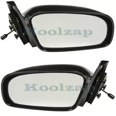 For 00-05 Eclipse Rear View Door Mirror Manual Remote W/Lever Non-Fold SET PAIR • $106.95