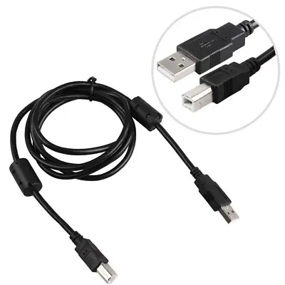 USB 2.0 B Cable For Yamaha PSRE463 / NP-12 61-Key / PSR-EW300 76-Key Keyboard • £6.50