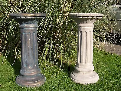 Single Large Round Plinth Ideal For Statues Ornaments  Ect • £169.16