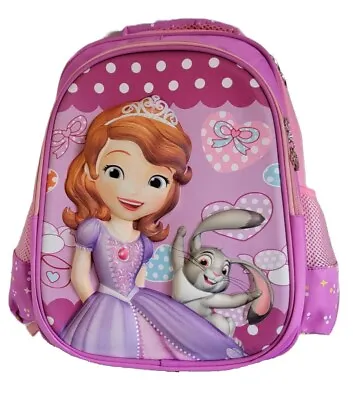 Disney Sofia Kids' Mini Backpack - Multicolor Multi Picture • $11