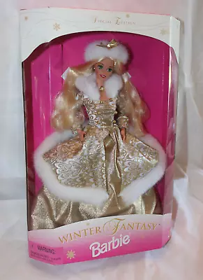 1995 Winter Fantasy Barbie - Blonde - Special Edition - Nrfb • $11.99