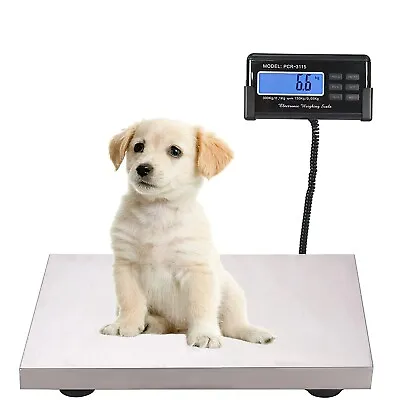 660LB Heavy Duty Digital Industry Shipping Postal Platform Scale Weight 300kg • $48.95