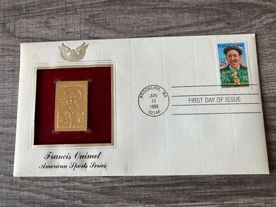 $5 • Buy Francis Ouimet, American Sports Series, Golden Replica/Sealed Env. W/card