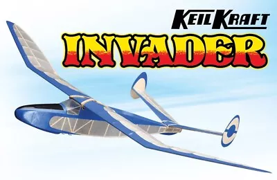 £35.95 • Buy BALSA WOOD MODEL AIRCRAFT KIT KeilKraft INVADER GLIDER Kit  40  W/SPAN KK1020