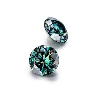 1 Ct Loose Diamond Green Color Round D Grade Certified Stone VSS1 Gemstone+ GIFT • £33.76