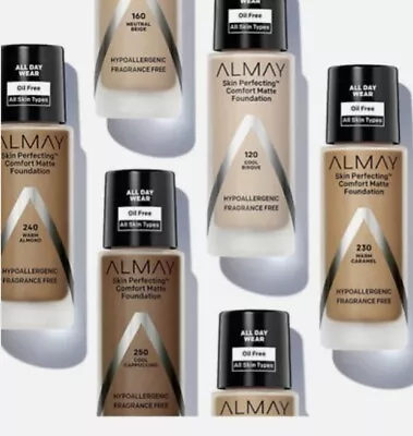 Almay Skin Perfecting Comfort Matte Foundation ~ You Choose • $7.95