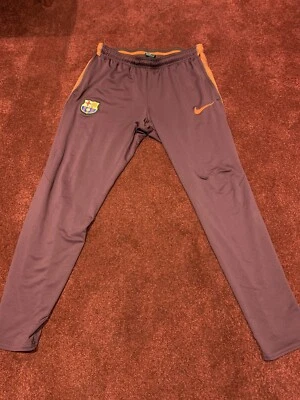£10 • Buy FCBarcelona Mens Nike Tracksuit Bottoms - Medium