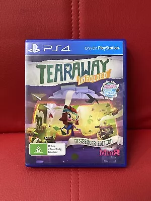 Tearaway Unfolded - Messenger Edition PS4 • $55.55