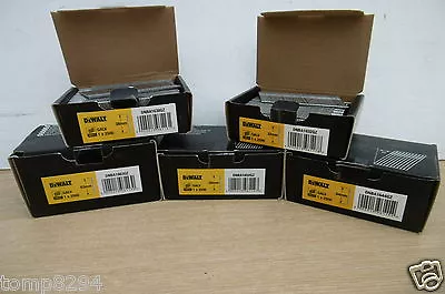 £79.89 • Buy 12500 Dewalt 16 Gauge 20* Brad Nails 32 38 44 50 63mm Dc618 Dcn660 Nailer