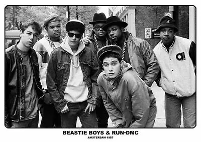 Run DMC & Beastie Boys Poster • $14.95