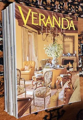 Veranda Magazine Lot Of 5 2007-2009 Issues • $22.99