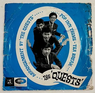 Rare 60s The Quests - Pop Inn Theme / Tea Break Psych Garage EP • $140