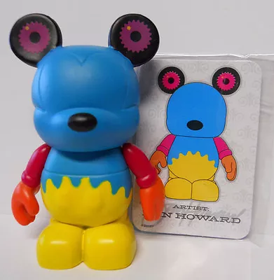 2010 Disney Vinylmation Figure-Urban #5 Blue-Yellow Gears Bear W/ Card • $2.50