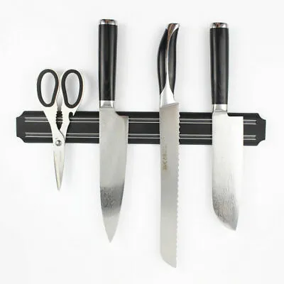 13  Wall Mount Magnetic Knife Scissor Storage Holder Rack Strip Kitchen Tool US • $6.64