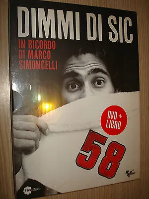 Book + DVD Dimmi By Sic IN Remembrance Marco Simoncelli Super Motogp Moto Gp • $13.85