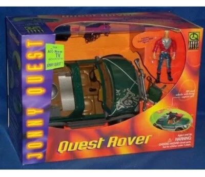 $80 • Buy Vintage 1996 JONNY QUEST QUEST ROVER Vehicle W/ Action Figure Galoob SEALED
