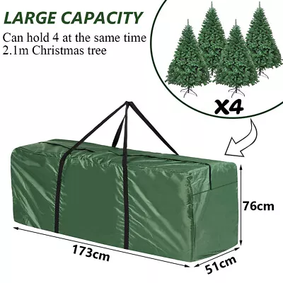 Christmas Tree Storage Bag Heavy Duty Extra Large Storage Container For Trees XL • $19.73