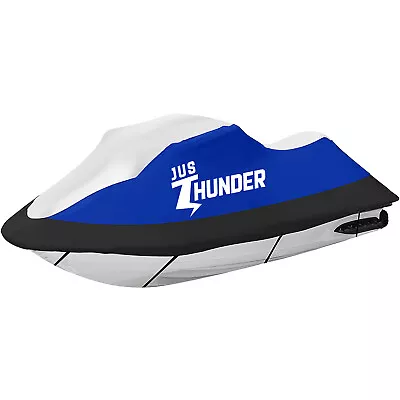 Justhunder 135 -145  Trailerable Jet Ski Cover Waterproof Rain Dust UV Protector • $52.99