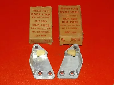 $39.95 • Buy NORS NOS 1957-1960 Ford Mercury Edsel Car Truck PAIR Door Lock Striker Plates