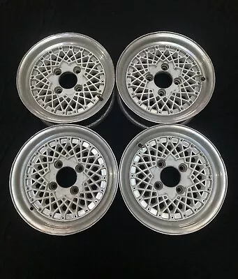 JDM Rays Volks Mesh 2 Piece Split Wheels 14x6JJ 10 Offset 4x114.3 Ae86 Silvia • $499