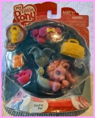 *Rare*  2009 MLP My Little Pony Mermaid Ponies Pinkie Pie W/ Accessories Hasbro • $9.99