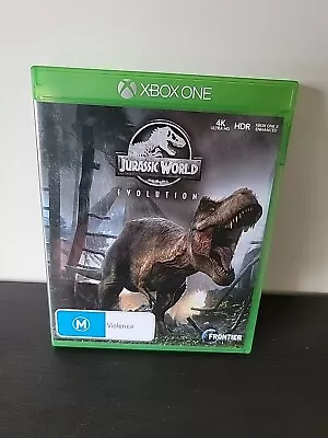 Jurassic World Evolution -PAL Region-(Microsoft Xbox One 2018 No Manual • $23.15