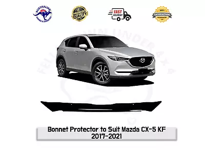 Bonnet Protector Hood Guard Bug Deflector To Suit Mazda CX-5 CX5 KF 2017-2021 • $90.99