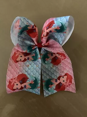 Beautiful~Little Mermaid~Colorful~Cheer Bow~Big~Hair Bow~Girls • $5.99