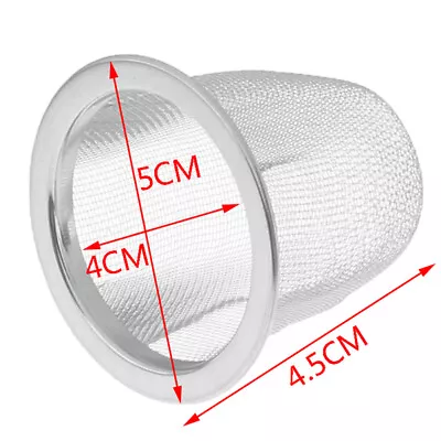$0.82 • Buy Reusable Stainless Steel Mesh Tea Infuser Strainer Teapot Tea Leaf Filter JB=y=