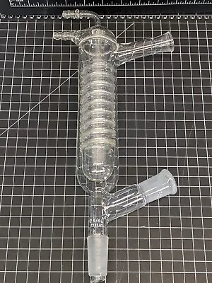 PYREX Friedrichs Condenser 24/40 Vacuum Reflux Soxhlet Distillation Lab Glass • $175