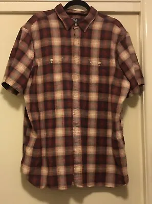 Polo By Ralph Lauren Button Up Shirt Red Plaid Men’s Size XXL 100% Cotton • $29.99