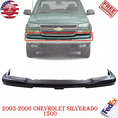 Front Bumper Upper Cover Primed For 2003-2006 Chevrolet Silverado 1500 • $240.47