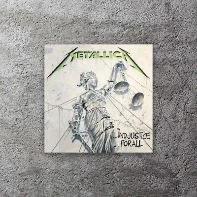 Metallica And Justice For All Vinyl Sticker 3  Wide - Includes Two Stickers • $5.99