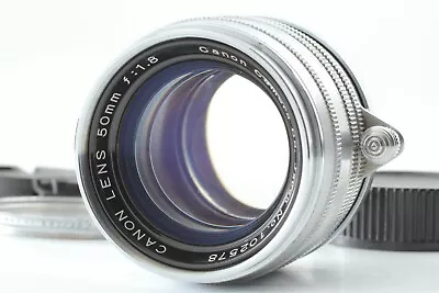 [Near MINT] Canon 50mm F/1.8 Chrome LTM L39 Leica Screw Mount Lens From Japan • £135.11