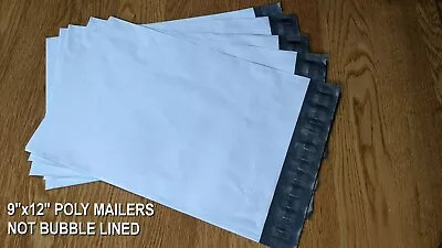 9x12 Poly Mailers Self-Sealing Shipping Envelope Bag No Padding Pick Qty 1 2 3 • $1.75