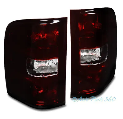 $106.95 • Buy For 07-13 Chevy Silverado 1500 2500 3500 HD Tail Brake Light Rear Lamp Red/Smoke