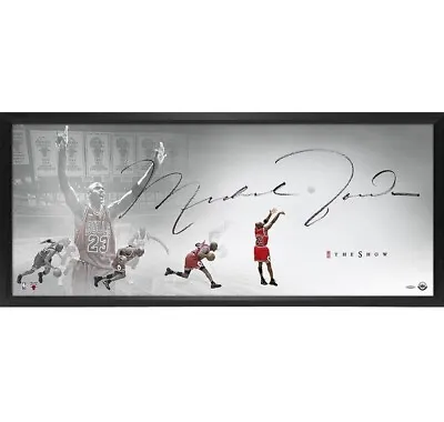 Michael Jordan Autographed The Show  The Last Shot  - Upper Deck • $8095.08