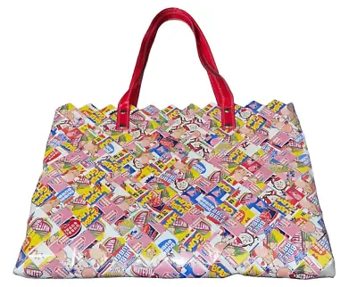 Nahui Ollin Double Bubble Gum Wrapper Toe Bag • $120