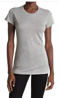 Vince Women’s Little Boy T-Shirt Crew Neck- Gray - Small - New Tag $80 Retail • $29.99