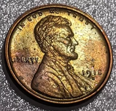 1918-S Lincoln Wheat Cent Penny. ID: 78693 • $500