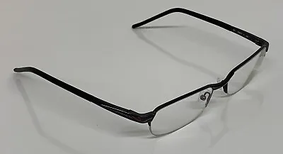 NIKE TITANIUM Eyeglasses Frame NIKE 001 53-17-140 Black Frames W/ Red Highlights • $59.99