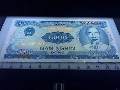 Vietnam 5000 Dong Banknote World Paper Money Uncirculated Currency Vietnamese • $2.99